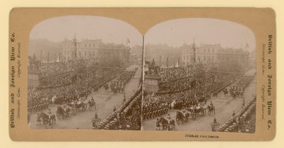 Stereografický tisk diamantového jubilea královny Viktorie od English Photographer