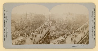 Stereografický tisk diamantového jubilea královny Viktorie od English Photographer