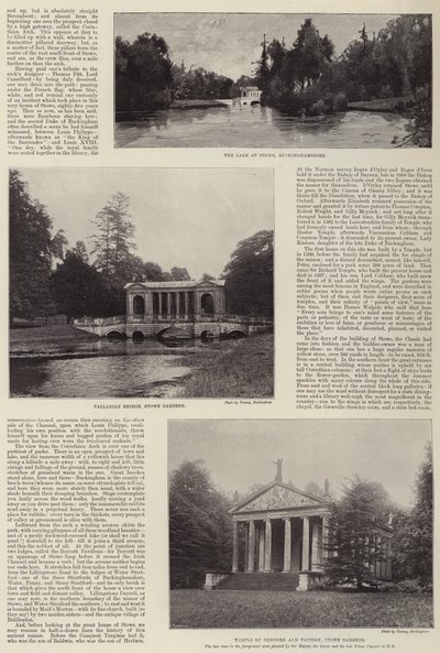 Stowe House v Buckinghamshire od English Photographer