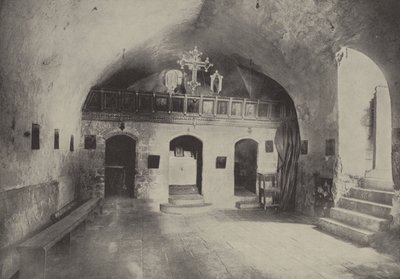 Kristova synagoga v Nazaretu, kde Kristus kázal své první kázání od English Photographer