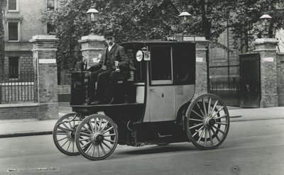 Taxi - elektrické, 1897-1900 od English Photographer