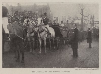 Příjezd lorda Robertse do Cowes od English Photographer