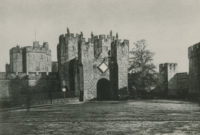 Barbakan, hrad Alnwick od English Photographer