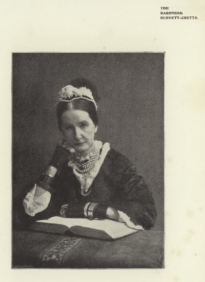 Baronka Burdett-Coutts od English Photographer