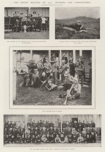 Bisleyské setkání z roku 1901, vítězové a soutěžící od English Photographer