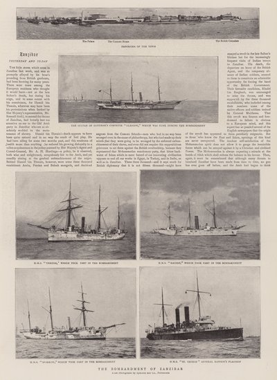 Bombardování Zanzibaru od English Photographer