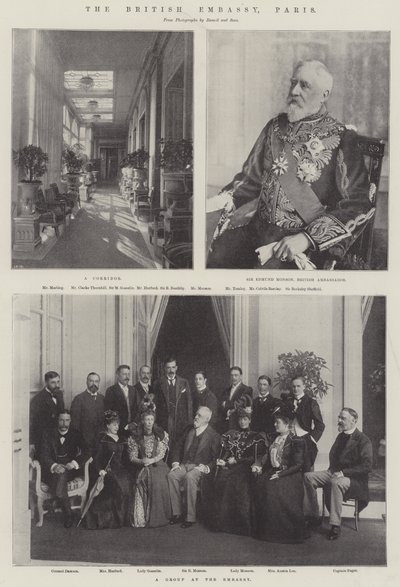 Britská ambasáda, Paříž od English Photographer