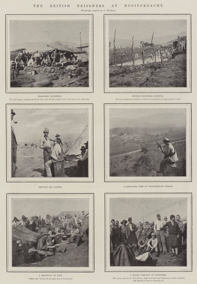 Britští zajatci v Nooitgedacht od English Photographer