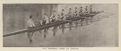 Cornell Crew v Henley od English Photographer