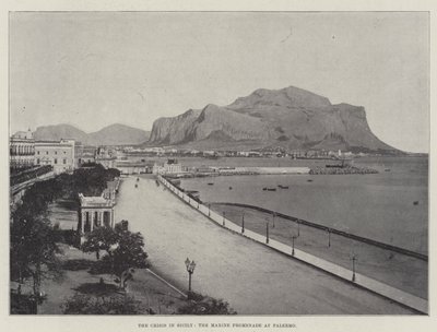 Krize na Sicílii, Mořská promenáda v Palermu od English Photographer