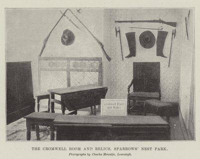 Cromwell Room and Relics, Sparrows Nest Park od English Photographer