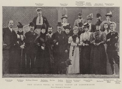 The Czars Tour, královská skupina v Kodani od English Photographer