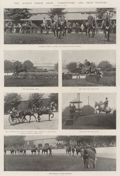 Dublin Horse Show, soutěžící a vítězové od English Photographer
