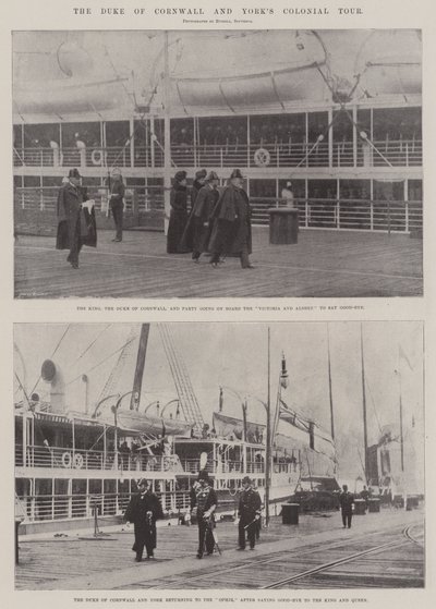 The Duke of Cornwall and Yorks Colonial Tour od English Photographer