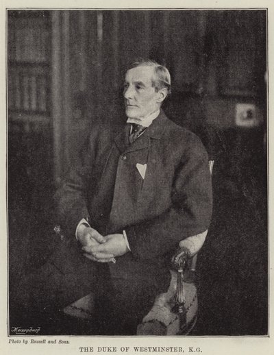 Vévoda z Westminsteru, KG od English Photographer