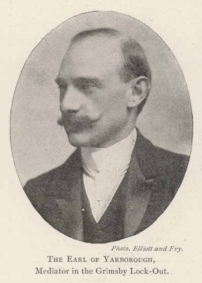 Hrabě z Yarborough, prostředník ve výluce Grimsby od English Photographer