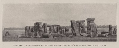 Pád monolitů ve Stonehenge na Silvestra, Kruh, jaký byl od English Photographer