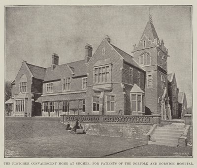 Fletcher zotavovna v Cromer, pro pacienty z Norfolku a Norwich Hospital od English Photographer