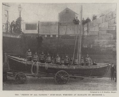 Surfová loď Friend of All Nations, ztroskotala v Margate 1. prosince od English Photographer