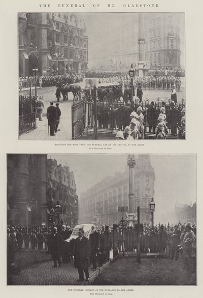 Pohřeb pana Gladstonea od English Photographer