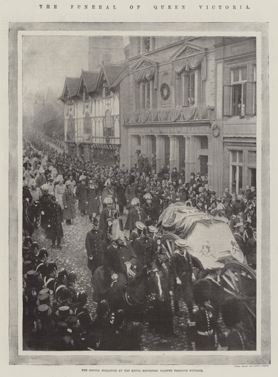 Pohřeb královny Viktorie od English Photographer