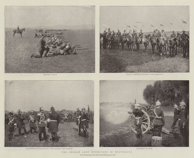 Manévry německé armády ve Vestfálsku od English Photographer
