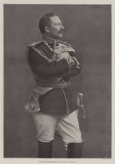 Německý císař v uniformě polních maršálů od English Photographer