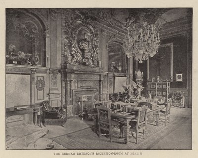 Přijímací místnost německých císařů v Berlíně od English Photographer