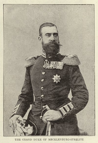 velkovévoda z Mecklenburg-Strelitz od English Photographer