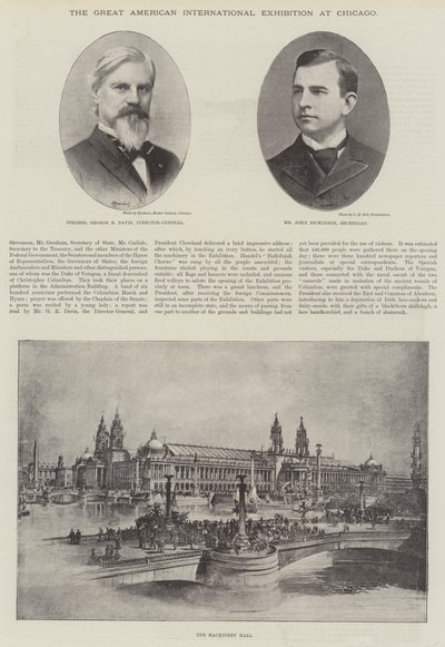 Velká americká mezinárodní výstava v Chicagu od English Photographer