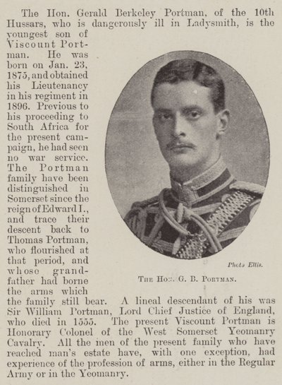 Ctihodný GB Portman od English Photographer