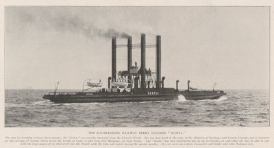 Ice-breaking Railway Ferry Parník Scotia od English Photographer