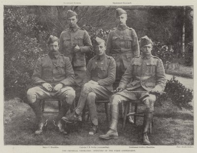 Imperial Yeomanry, důstojníci prvního kontingentu od English Photographer