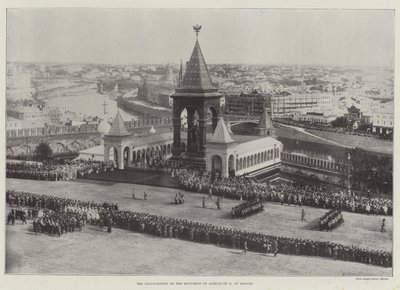 Inaugurace pomníku Alexandra II v Moskvě od English Photographer