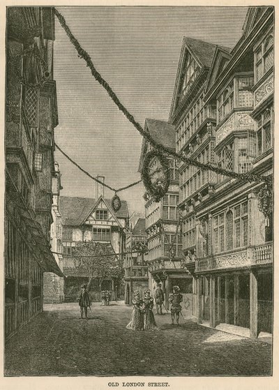 Mezinárodní výstava zdraví v South Kensington: All-Hallows Stained and Butchers Row od English Photographer