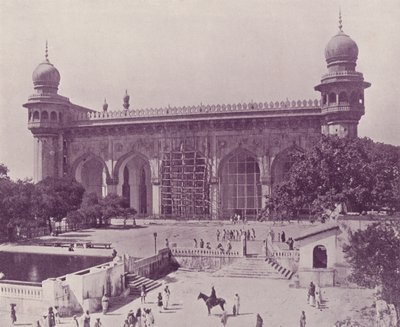 Jumma Musjid, Hajdarábád od English Photographer
