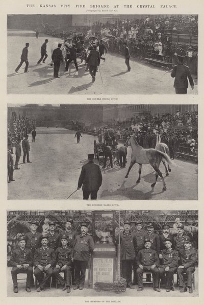 Kansas City Fire Brigade v Crystal Palace od English Photographer