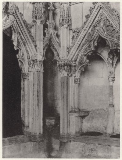 Lady Chapel, katedrála Ely: SE Corner (č/b foto) od English Photographer