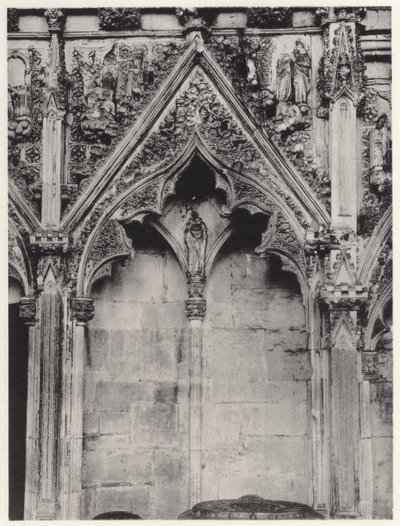 Lady Chapel, katedrála Ely: South Side, III (č/b foto) od English Photographer