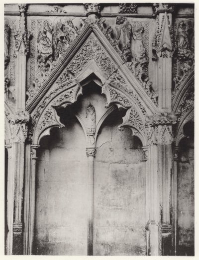 Lady Chapel, katedrála Ely: South Side, XIX (černobílá fotografie) od English Photographer