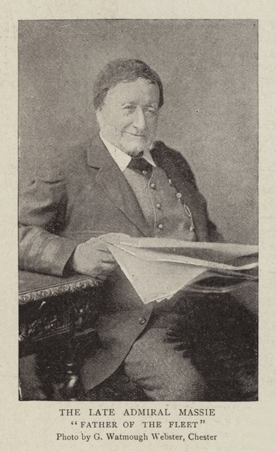 Zesnulý admirál Massie od English Photographer