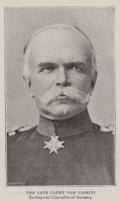 Zesnulý hrabě von Caprivi od English Photographer