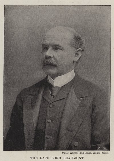 Zesnulý lord Beaumont od English Photographer
