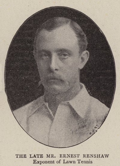 Zesnulý pan Ernest Renshaw od English Photographer