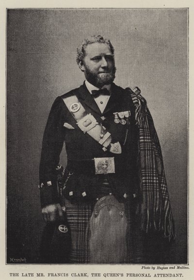 Zesnulý pan Francis Clark, osobní asistent Queens od English Photographer