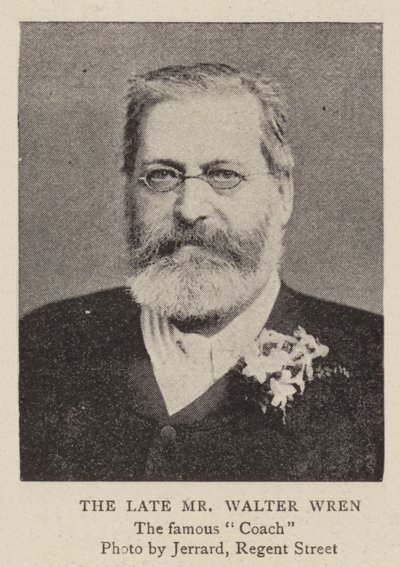 Zesnulý pan Walter Wren od English Photographer