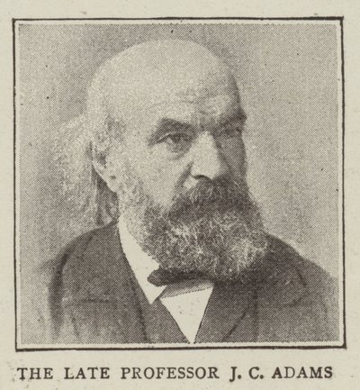 Zesnulý profesor J C Adams od English Photographer