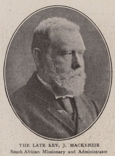 Zesnulý reverend J Mackenzie od English Photographer