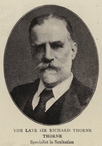 Zesnulý sir Richard Thorne Thorne od English Photographer