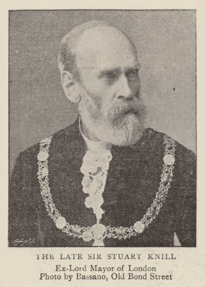 Zesnulý sir Stuart Knill od English Photographer